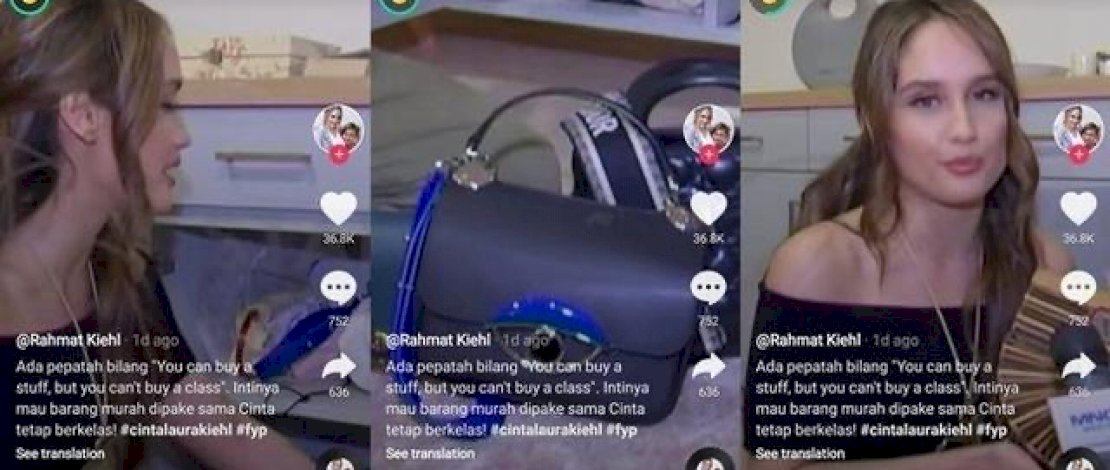  Cinta Laura Buktikan Tak Perlu Mahal Untuk Tampil Menawan !