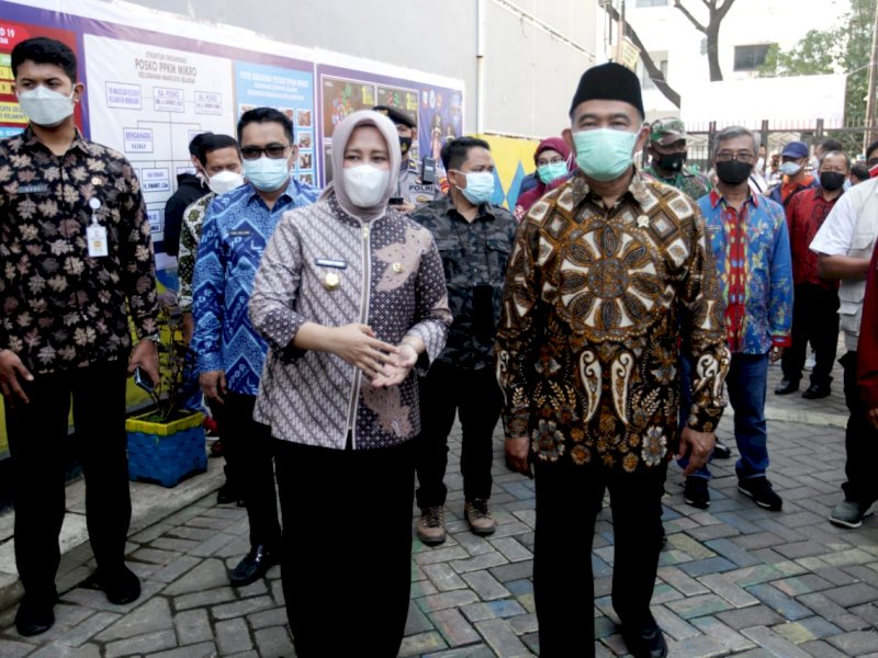 Menko PMK RI Apresiasi Upaya Pemkot Makassar Tekan Laju Covid, Wawali Fatma Sebut Komitmen Semua Pihak
