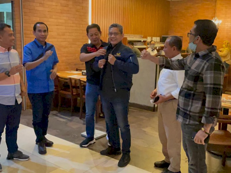 Ramai-ramai Politisi Sulsel Banting Setir ke NasDem, Usai Kader Gerindra Kini Eks Ketua Demokrat