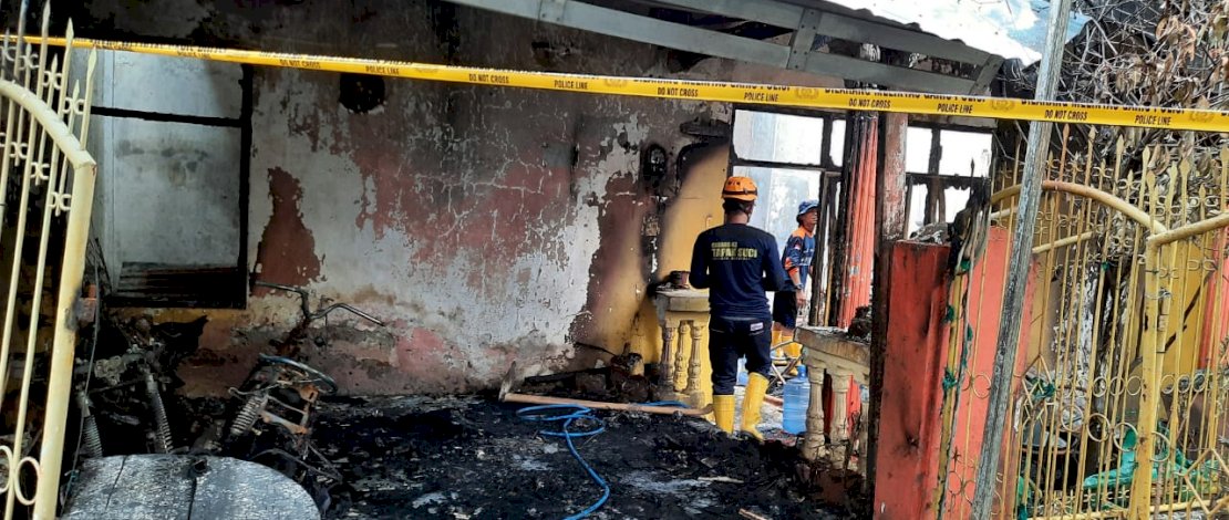 Kebakaran di Buki Hartako Indah