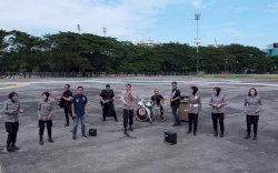 Personel Polsek Panakkukang Rilis Single Sambut HUT Bhayangkara ke-75