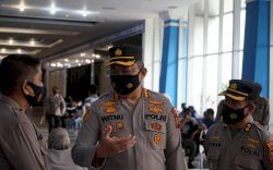 Polrestabes Makassar Target 800 Personel Divaksin Covid-19 Setiap Hari