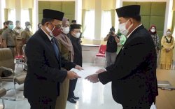 Sekprov Sulsel Lantik 24 Pejabat Lingkup Dinas PKP2