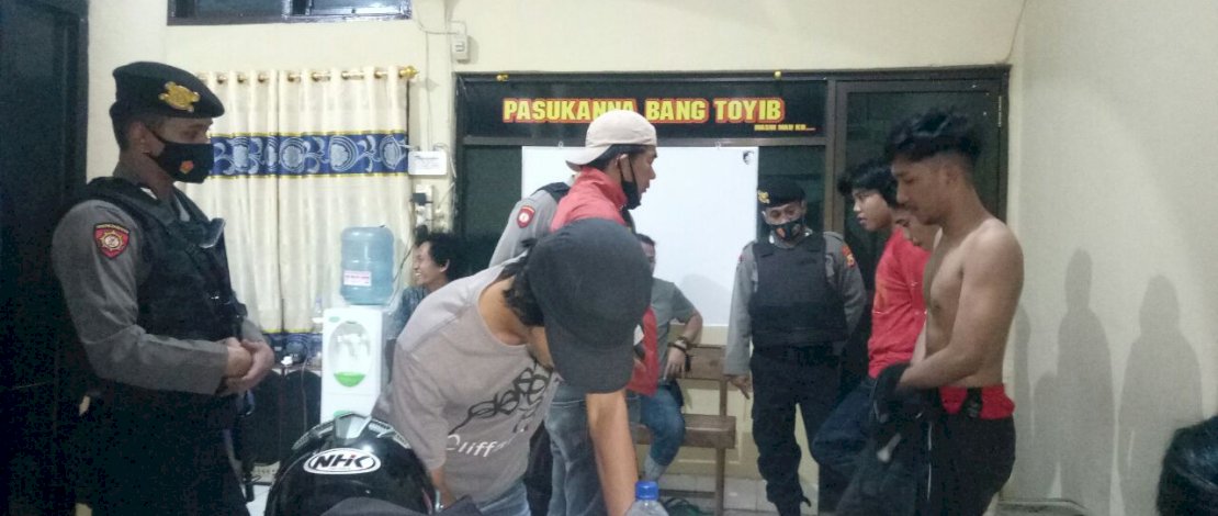 Tiga remaja di Parepare ditangkap setelah melakukan pemalakan.