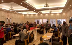 Polres Maros Kerjasama Dinkes Gelar Vaksinasi Massal