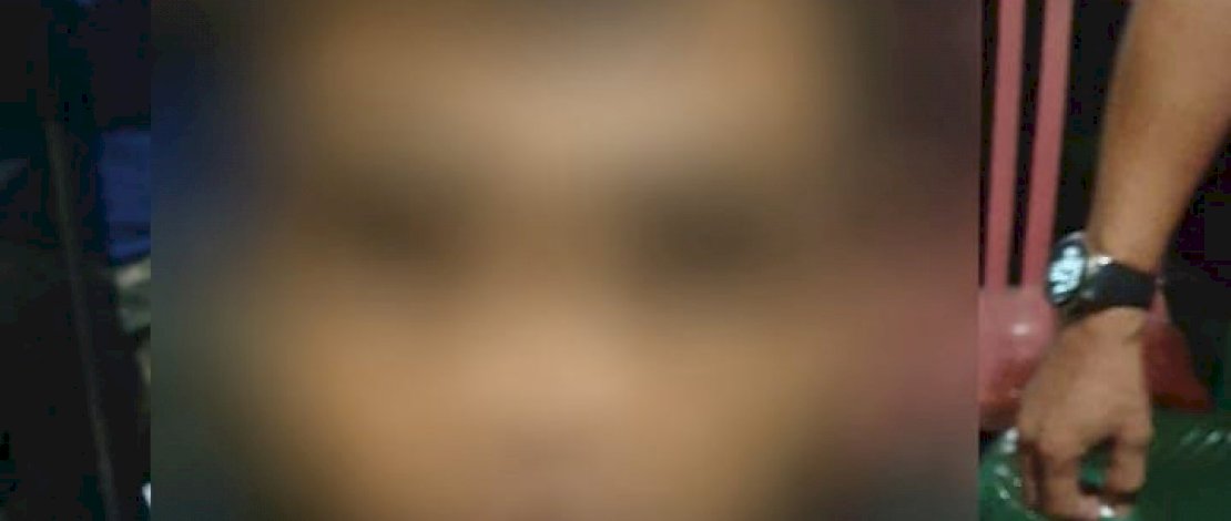 Pelaku dan barang bukti.