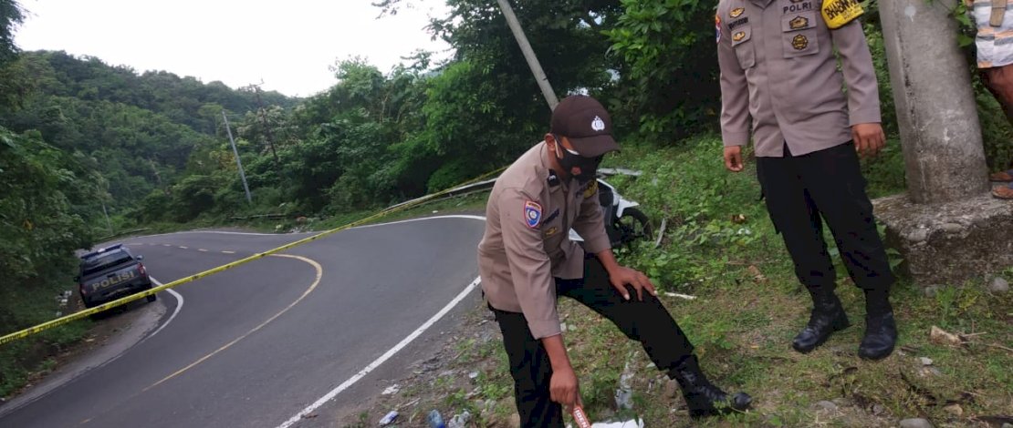 Lokasi penemuan jasad korban yang terbakar, serta konferensi pers di Mapolda Sulsel.