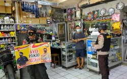 Covid 19 " Masih Mengintai ", Danyon C Pelopor Patroli Yustisi