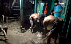 Hujan Deras Tiga Jam, Desa Pambussuang Polman Diterjang Banjir dan Lumpur