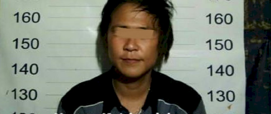 Pelaku curanmor dan barang bukti.