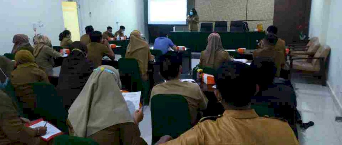 Suasana bimtek RSUD Andi Makkasau, Parepare.