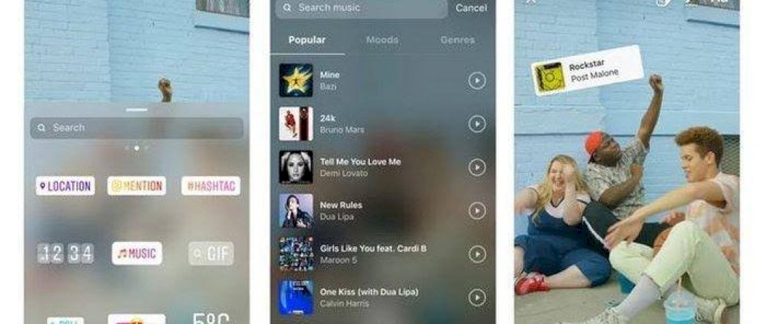 Hore !, Instagram Musik Stories Kini Bisa Dinikmati di Indonesia 