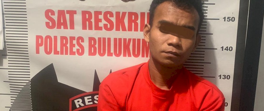 Pelaku dan  barang bukti pencurian.