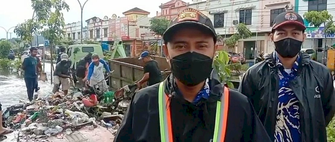 DLH Gowa Warning Warga yang Buang Sampah Sembarangan Tempat