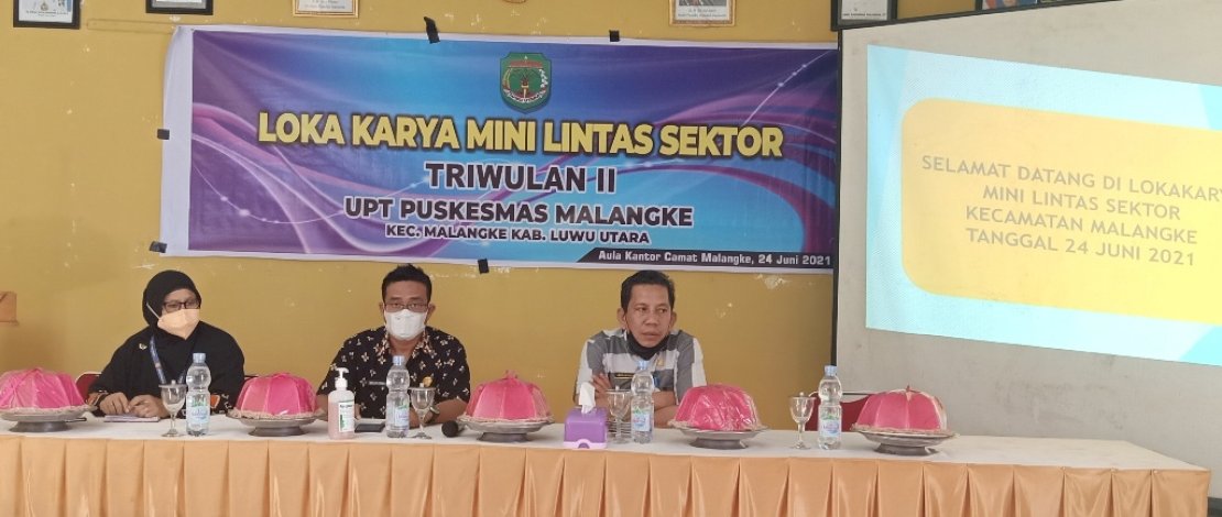 Puskesmas Malangke Gelar Lokakarya Mini Lintas Sektor, Bahas Pembangunan Kesehatan 