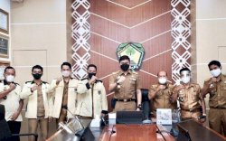 Persiapkan Pelantikan, Pengurus APDESI Temui Bupati Gowa