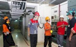 BPBD Gowa Berbagi Cara Tanggap Darurat Bencana di PLTA Bili-bili