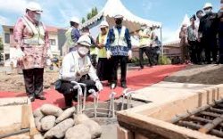 Dapat Bantuan DAK, Pembangunan Perpustakaan Umum Kabupaten Gowa Mulai Dibangun