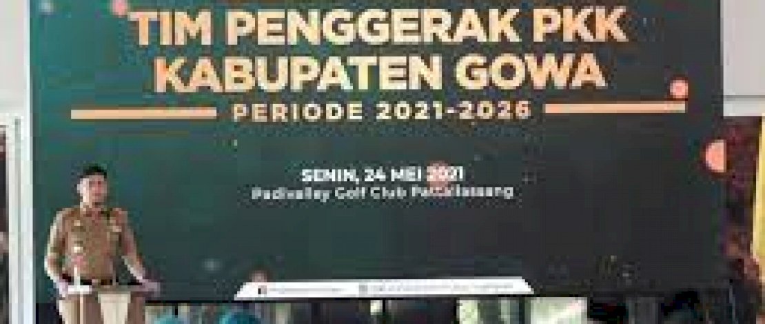Adnan Minta Program PKK Terintegrasi dengan Kebijakan Pemkab Gowa