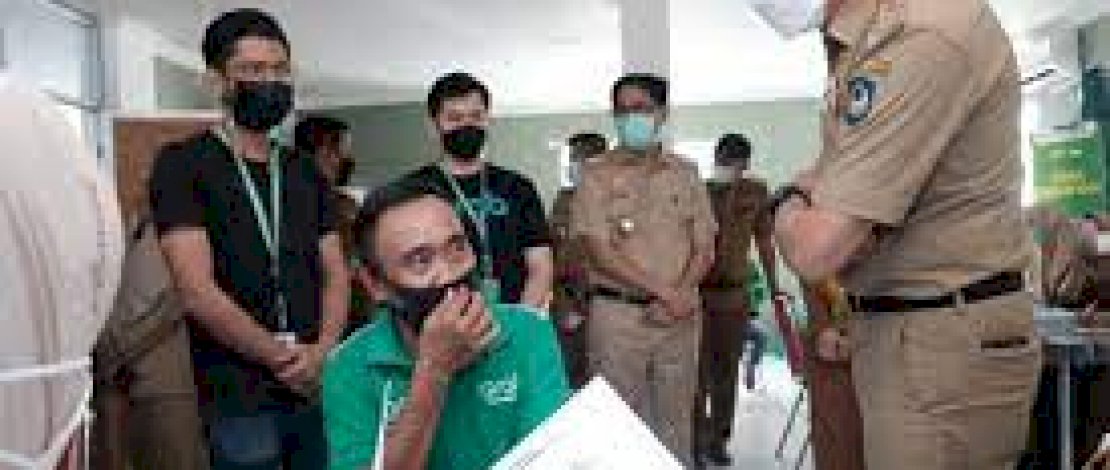Pemkab Gowa Gandeng Grab Lakukan Vaksinasi Covid-19