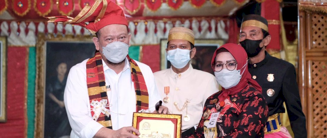 Kamsina Terima Kunjungan Ketua DPD RI Di Kabupaten Gowa