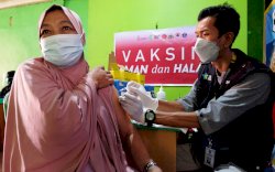 Jelang HUT RI ke-76, Pemkot Parepare Gencar Vaksinasi Covid-19