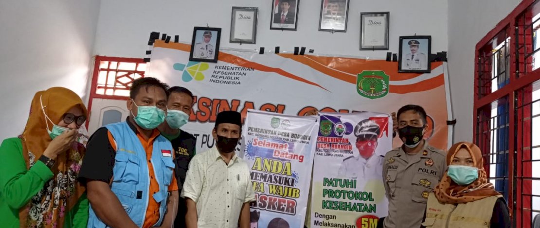 Vaksinasi Covid-19 di Lutra.