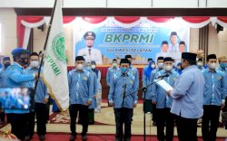 Hadiri Pelantikan BKPRMI Sulsel, Plt Gubernur Ajak Bersinergi Lahirkan Generasi Memiliki Moral Kepemimpinan