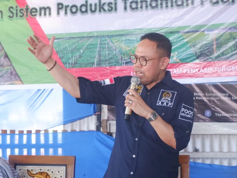 Andi Akmal Selenggarakan Bimtek Pertanian di Tiga Lokasi Berbeda Kabupaten Bone