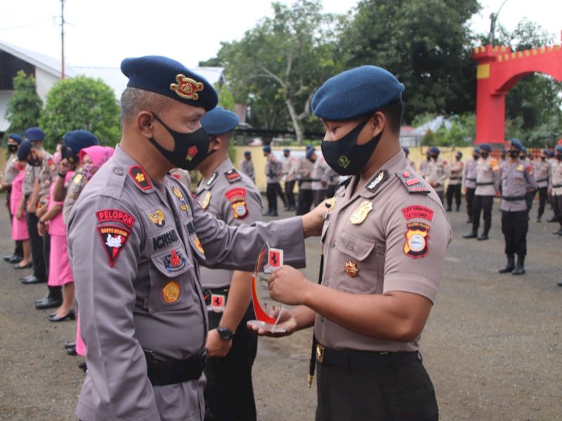Danyon C Pelopor Lepas 7 Personel Mutasi Ke Batalyon D