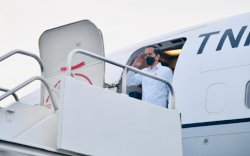 Bertolak ke Kendari, Presiden Ingin Pastikan Pemda Aktif dalam Penanganan Covid-19