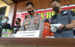 Tangkapan Besar, Kokain yang Diamankan Satnarkoba Polres Pinrang Senilai Rp4 Miliar