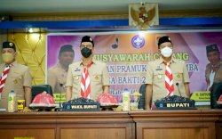 Edy Manaf Terpilih Sebagai Ketua Kwarcab Pramuka Secara Aklamasi