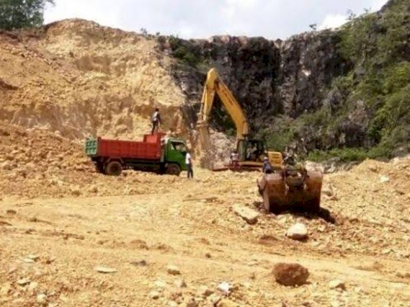 Praktik Tambang Ilegal Marak, Warga Maros Resah 