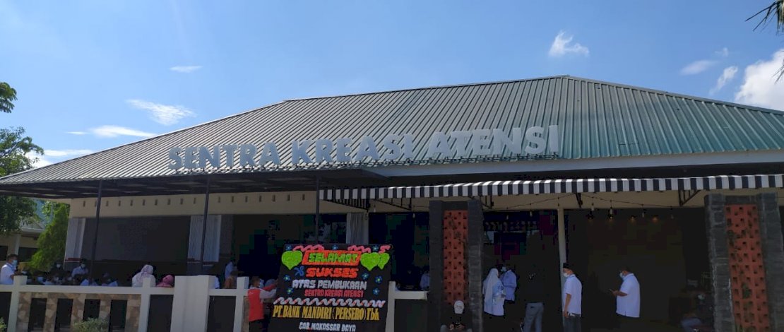 Syukuran Sentra Kreasi Atensi, Jalan Salodong, Kota Makassar. 