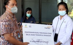 Balai Anak Toddopuli Gandeng Bank Mandiri Tabung Uang Hasil Usaha Anak Binaan