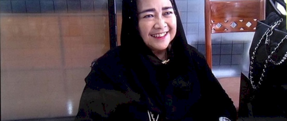 Almarhumah Rachmawati Soekarnoputri semasa hidup