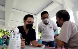 Kab Bantaeng Massifkan Vaksinasi Massal di Lapangan Pantai Seruni 