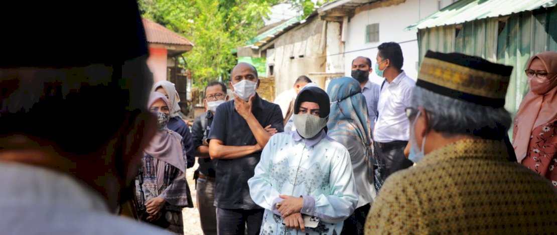 Tim Penggerak PKK Kota Makassar Kunjungi Lokasi Rencana Pembangunan TK/Paud Kec Manggala