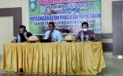 Legislator PAN Parepare Ibrahim Suanda Gelar Sosialisasi Perda Penyelenggaraan dan Pengelolaan Perpustakaan