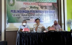 Libatkan DP3A, Legislator DPRD Parepare Suyuti Sosialisasikan Perda Perlindungan Perempuan dan Anak