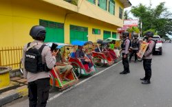 Ini yang Dilakukan Brimob Bone untuk Cegah Penyebaran Covid-19