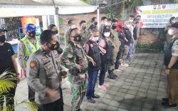 Satgas Raika Bubarkan Kerumunan Klub Motor di Tanjung Bunga