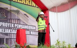 Danny Pomanto Hadiri Ground Breaking Pembangunan Kajari Makassar