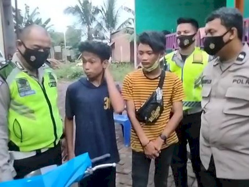 Pelaku Motor Standing yang Tabrak Minibus di Bawah Tol Layang Makassar Diamankan