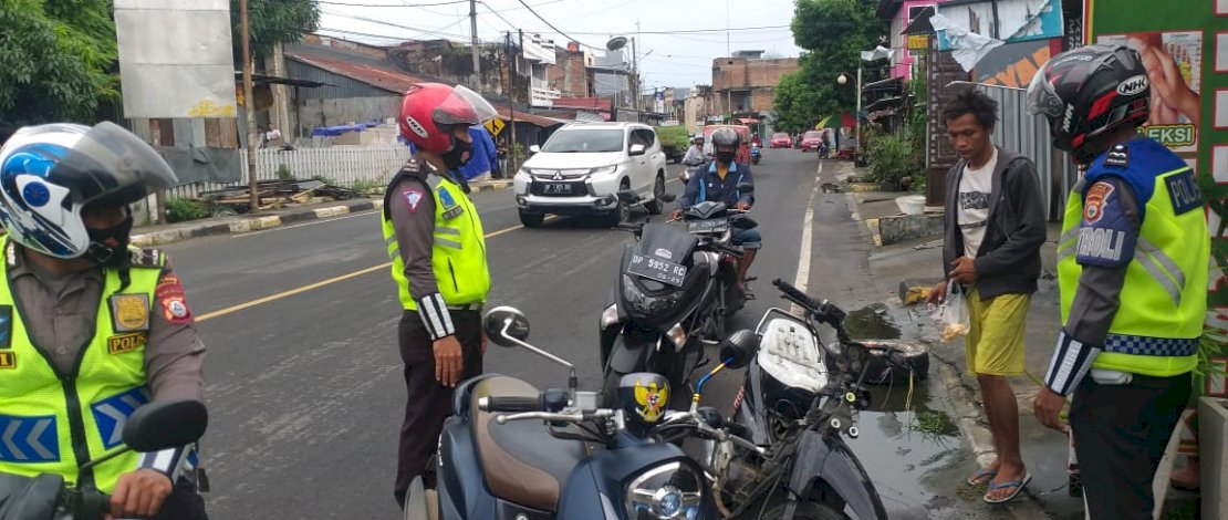 Pemotor ugal-ugalan, akhirnya berhasil diamankan Satlantas Polres Pinrang.