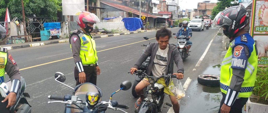 Pemotor ugal-ugalan, akhirnya berhasil diamankan Satlantas Polres Pinrang.