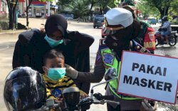 Tak Pakai Masker Saat Lewat Jalanan Maros, Siap-siap Putar Balik