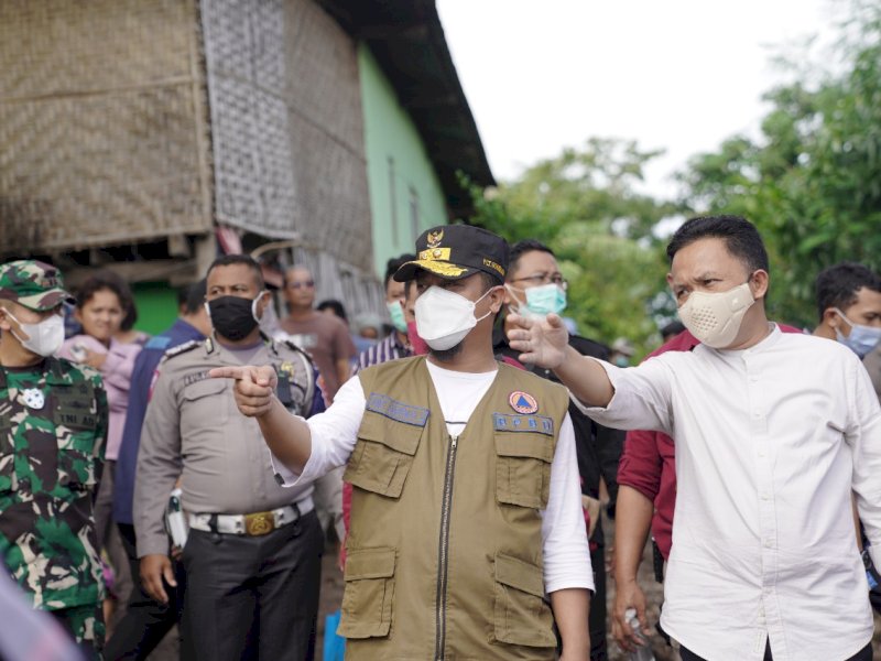 Banjir di Luwu, Gubernur Andi Sudirman Instruksikan BPBD Kirim Bantuan