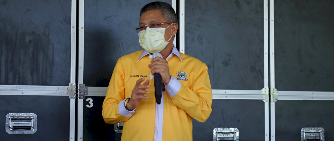 Ketua DPD I Golkar Sulsel, Taufan Pawe